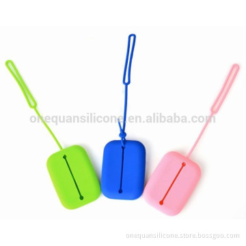 2015 Popular stytle silicone keychain mini purse/wallet popular style key pouch
